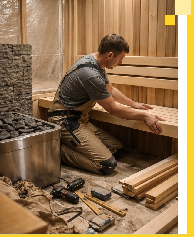 Сауны для дома под ключ с проектированием и монтажом в Каменске-Шахтинском