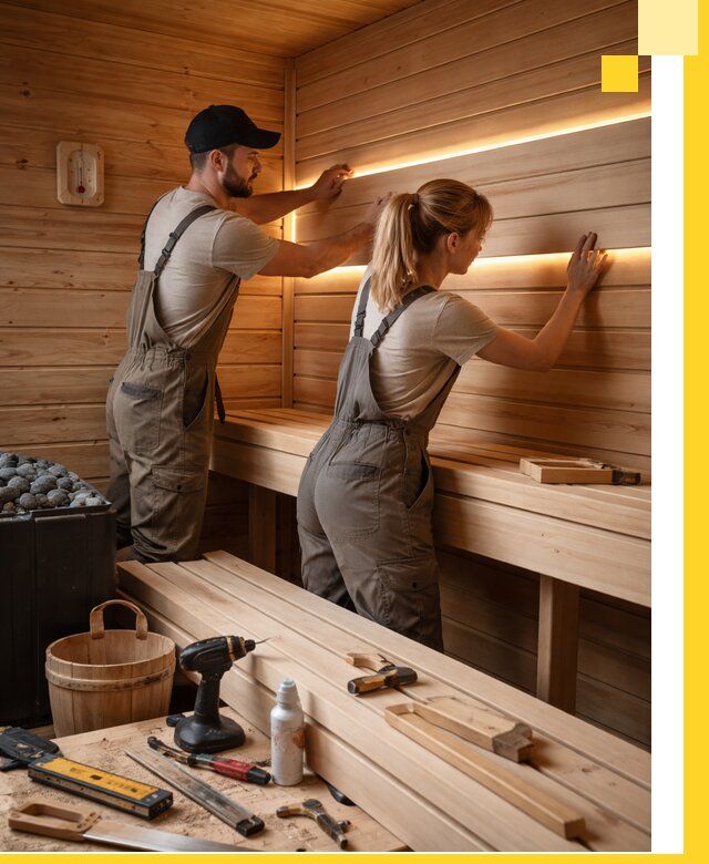 Дизайн саун и бань под ключ с индивидуальным проектом в Каменске-Шахтинском