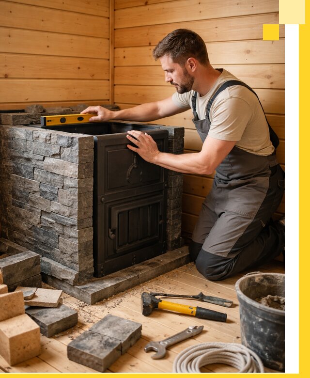 Производство и установка печей для саун под ключ в Каменске-Шахтинском