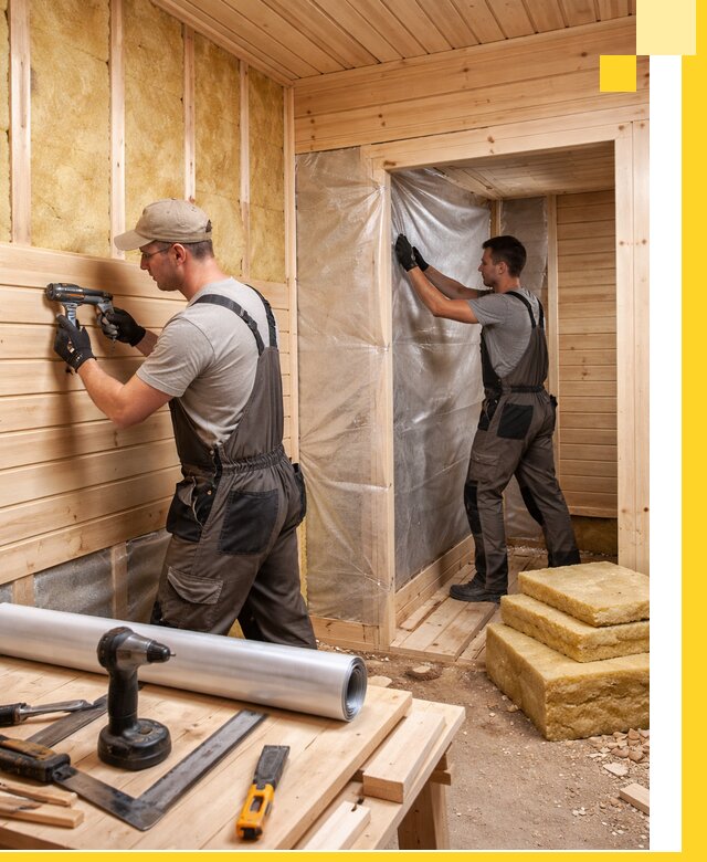 Бани под ключ в Каменске-Шахтинском с проектом и полным монтажом