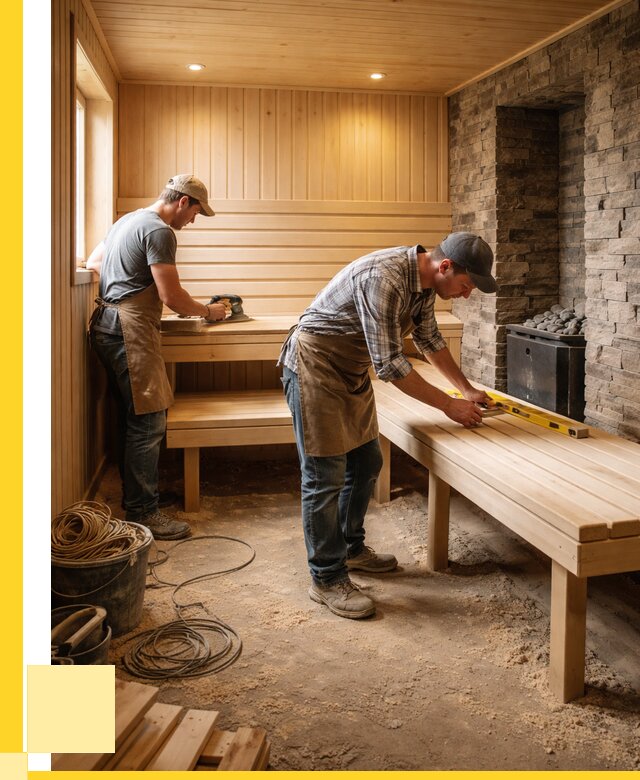 Отделка бани в Каменске-Шахтинском: внутренняя отделка от 3090 р. | ЭриданКсш