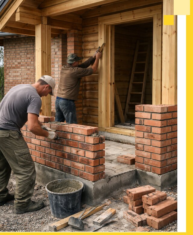 Строительство кирпичных бань под ключ в Каменске-Шахтинском с гарантией качества