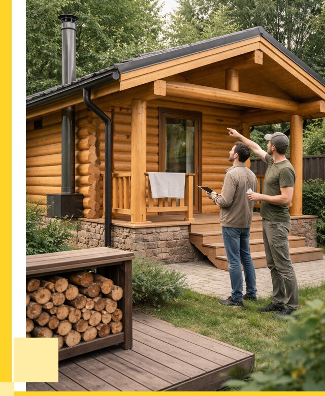 Бани для дачи под ключ в Каменске-Шахтинском от 257525 р. | ЭриданКсш