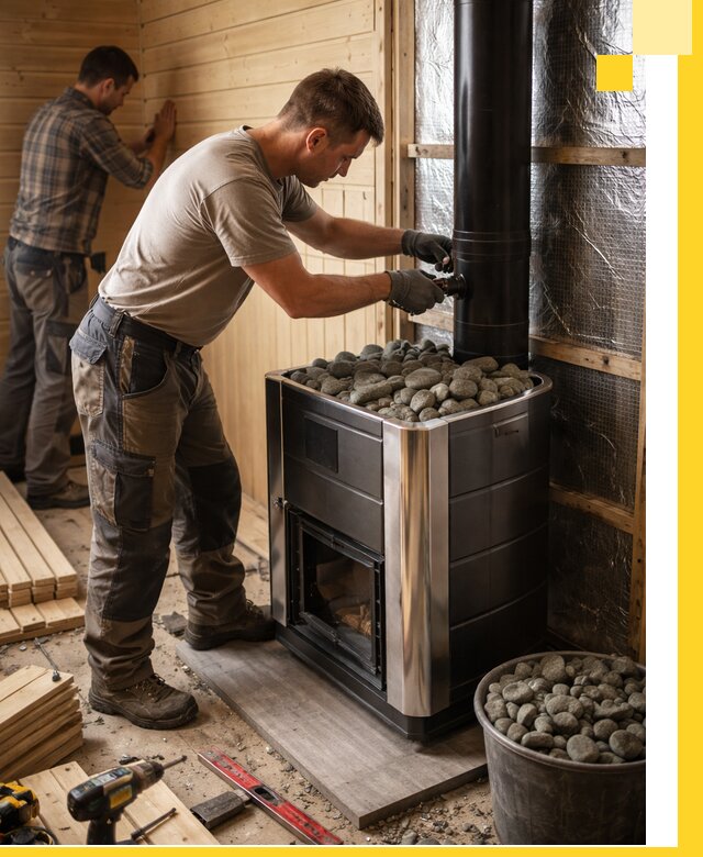 Проектирование и строительство парилок для бани в Каменске-Шахтинском под ключ