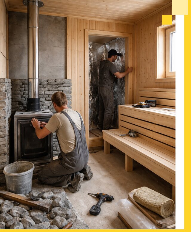 Строительство и изготовление бань под ключ в Каменске-Шахтинском