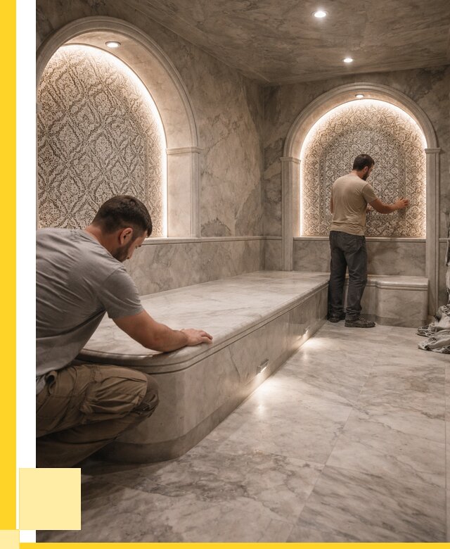 Турецкие бани под ключ в Каменске-Шахтинском от 257525 р. | ЭриданКсш