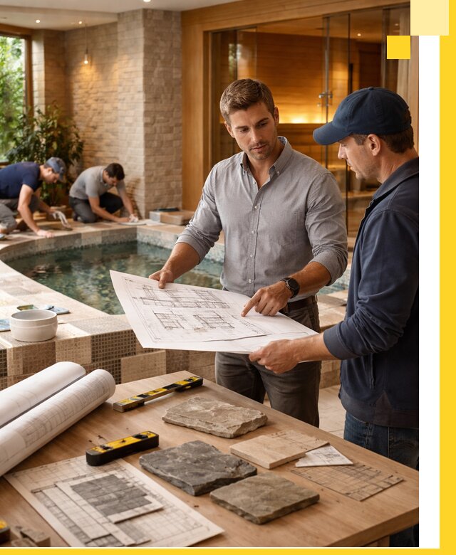 Проектирование SPA зон под ключ в Каменске-Шахтинском с инженерией